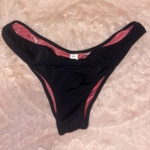 Victoria’s Secret PINK Black Cheeky Bottoms
